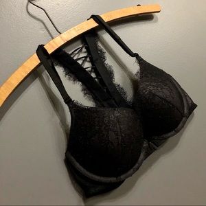 💋💋32B|C70 racerback front clasp push up bra